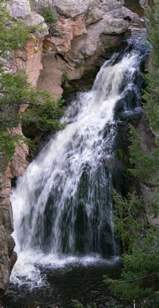 Jemez Falls Near Santa Fe Mexico Waterfalls Waterfall Waterfall Photo