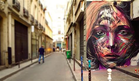Hopare Creates A Beautiful Mural In Paris France Streetartnews