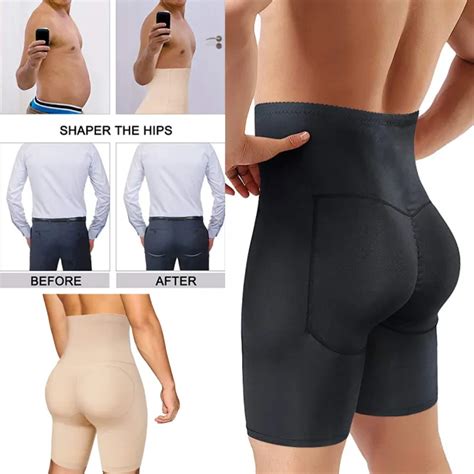 Hot★sexy Briefs Men Padded Butt Boxers Booster Enhancer Flat Stomach Ass Fake Butt Underwear