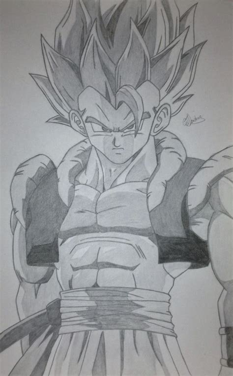 / how to draw son . Super Gogeta by Conzibar | Art, Sketches, Drawings