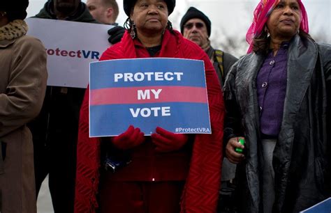Poll Widespread Disagreement With Supreme Courts Voting Rights Act