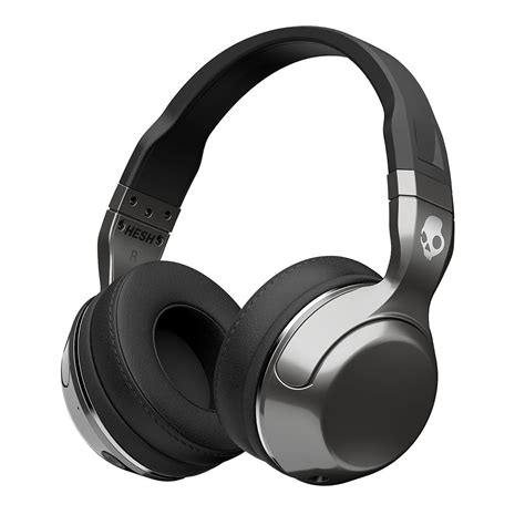 Skullcandy Hesh Wireless Headphones - Silver/Black/Chrome