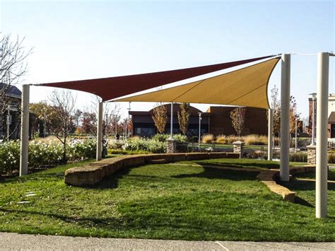 New Shade Systems™ ‘sail Structures At The Shops At Fallen Timbers