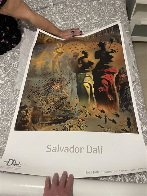 Didn’t score a Tampa poster, but I did go to the Dalí museum here. : r