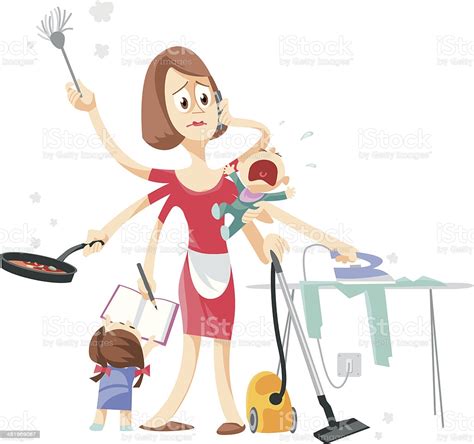 Housewife Stock Illustration Download Image Now Istock