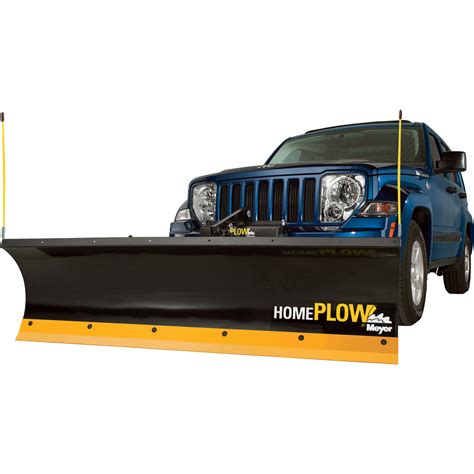 Home Plow By Meyer Snowplow — Auto Angling 80in Model 25000
