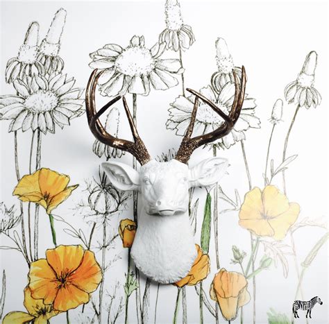 We did not find results for: The Lydia | White Deer Head Wall Mount w/ Bronze Antlers | Faux Taxidermy | Faux deer head wall ...