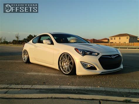 Would highly recommend this vehicle. Wheel Offset 2013 Hyundai Genesis Coupe Slightly ...