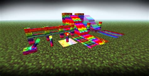 Rainbow Minecraft Texture Pack