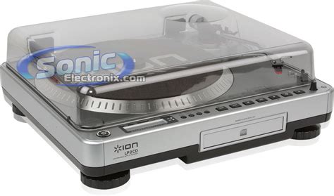 Ion Lp2cd Turntable With Built In Cd Recording Sonic Electronix