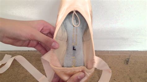 How To Sew Ballet Ribbons Youtube