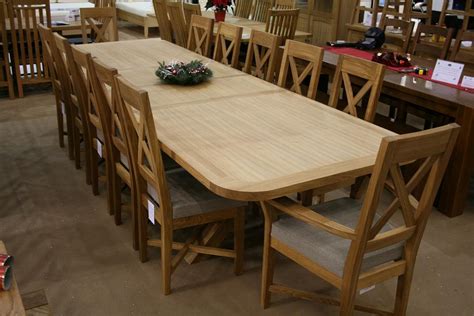 Dining table crafted from mdf in high gloss finish. 1.4m 8 Seater Square Oak Table now replaced by a 130cm ...