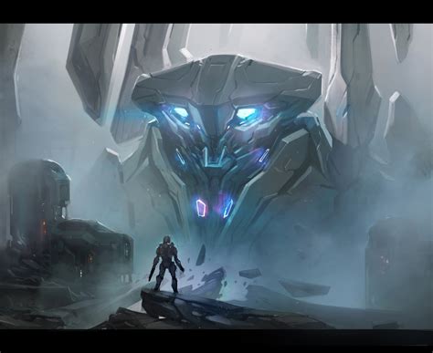 Halo 5 Guardians Concept Art By Kory Lynn Hubbell Concept Art World