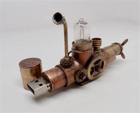 Flash Drive Submarine Flash Drive Steampunk Usb Flash Drive Etsy