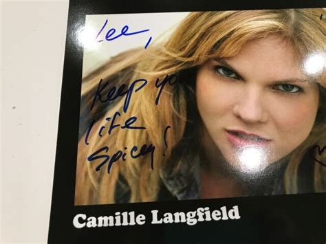 Camille Langfield Californication Charmed What About Bria Signed Autograph X Ebay