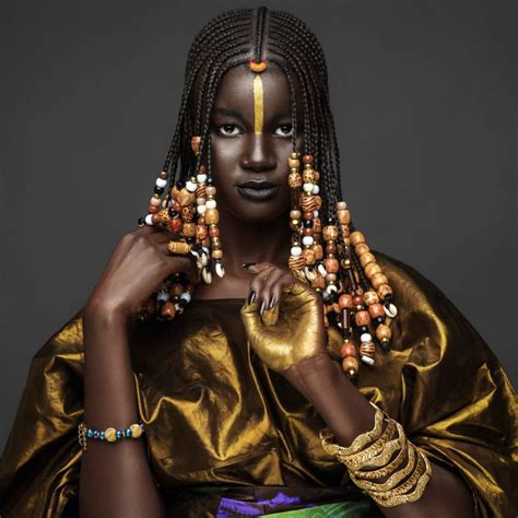 Divine Beauties — Khoudia Diop By Joey Rosado For Nyenyo Campaign Black Women Women