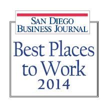 ACT named one of the Best Places to Work in San Diego for 2014!