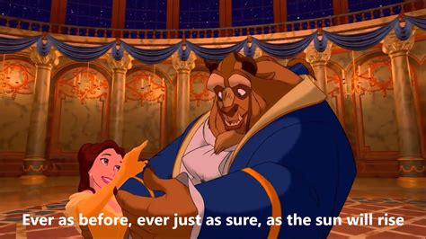 Beauty and The Beast/Tale As Old As Time Lyrics - Beauty ...