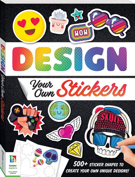 Design Your Own Stickers Activity Books Colouring And Activity