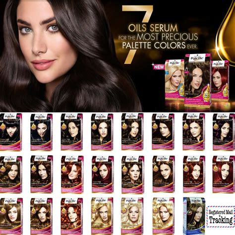 Schwarzkopf Palette Deluxe Hair Color Dye 24 Different Shades Choose