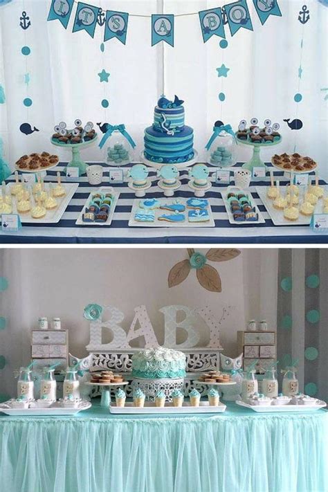 40 Ideas Que Puedes Intentar Para Decorar Un Baby Shower De Niño 10