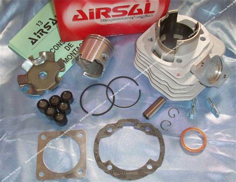 Kit 70cc Ø46mm Airsal Aluminium With Flask Variator Rollers Honda Scooter Kymco Bsv Sym
