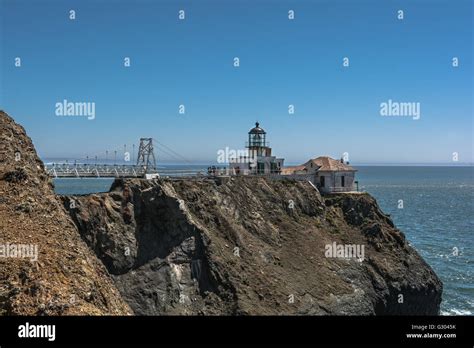 Point Bonita Lighthouse California Stock Photo Alamy
