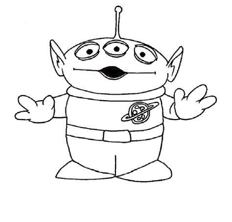 Toy Story Alien Coloring Coloring Pages