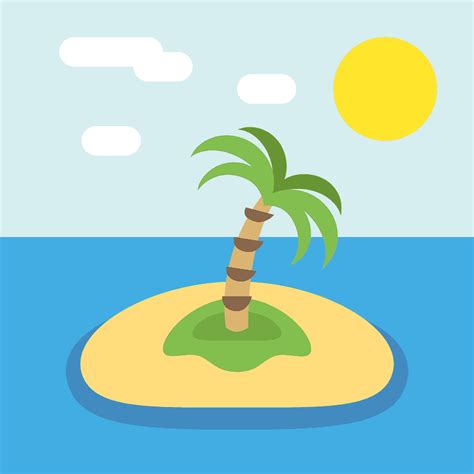 Desert Island Emoji Clipart Free Download Transparent Png Creazilla