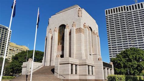 Anzac War Memorial In Hyde Park Sydney Australia Stock Photo Image