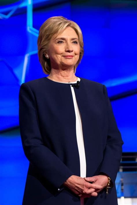 American suffragettes frequently wore white. WaPo: Hillary Clinton, 'Style Icon'