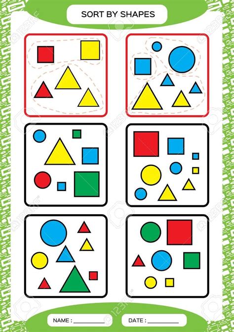 Sorting And Grouping Worksheets Printable And Enjoyable Learning