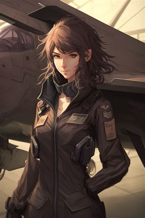 Anime Fighter Pilot Raptor Girl V1 By Abstractintuitions On Deviantart