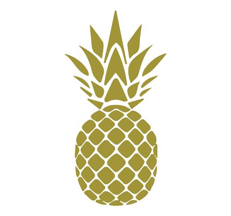 Free Black And White Pineapple Clipart Download Free Black And White