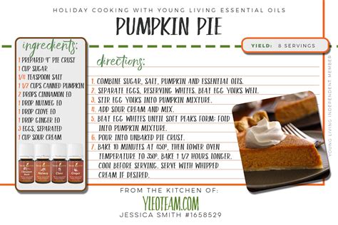 Holiday Cooking With Young Living Essential Oils Yleo Team