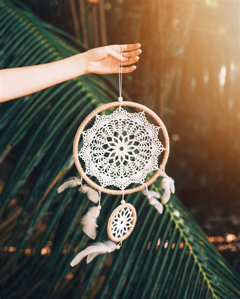 Large Dream Catcher Wall Hanging For Bohemian Wedding White Etsy