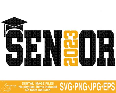 Senior 2023 Svg Class Of 2023 2023 Graduate Seniors Etsy Writing