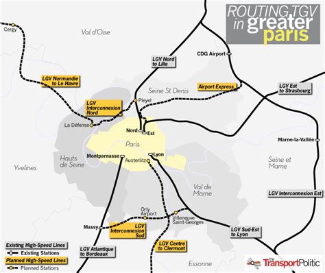 Expanded High Speed Rail Access Planned For Greater Paris The