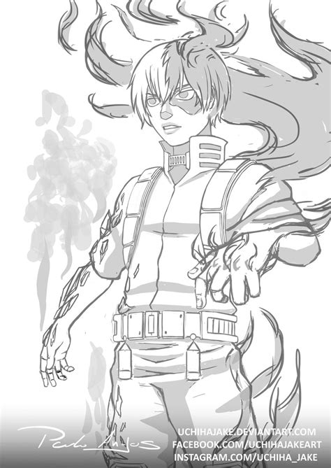 If you are a fan of japanese culture, then you definitely need to look into our section, where we have collected for you a large collection of anime and manga coloring pages. uchiha_jake (Commissions Open) on Twitter: "Todoroki ...