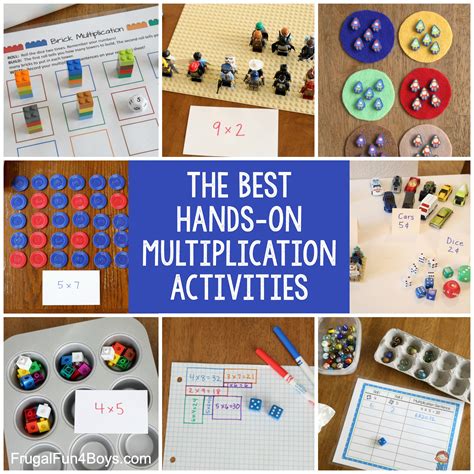 Hands On Multiplication Activities Frugal Fun For Boys And Girls