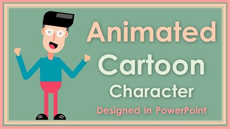 Animated Cartoon Character In Powerpoint Microsoft 365 Youtube