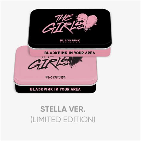 Blackpink The Game Ost The Girls Stella Ver Limited Edition K