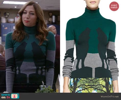 Here's why she left the nbc comedy. WornOnTV: Gina's howling wolves turtleneck sweater on ...