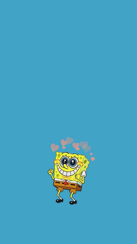 Download Spongebob Cute Iphone Wallpaper