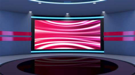 Video Of Television Studio Virtual Studio Set Ideal For Green