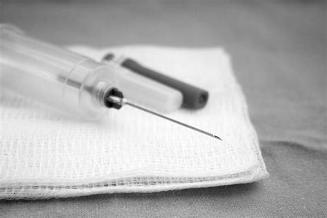Exposed Hypodermic Needle Free Stock Photo Public Domain Pictures