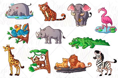 Zoo Animals Clip Art Imagesee