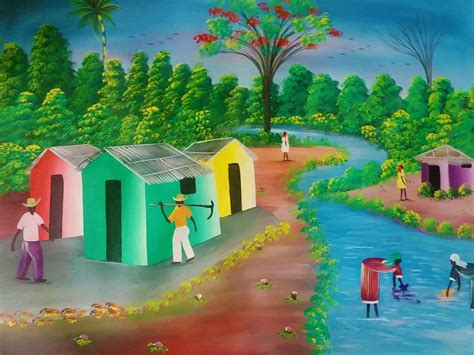 Oil On Canvas Dominican Republic Art Omniverce