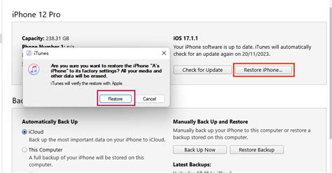 Use Itunes To Reset Iphone Step By Step Guide 2024