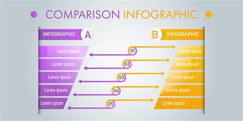 Comparison Infographic Vector Art Icons And Graphics For Free Download